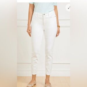 Talbots High Rise Jegging Crop Jean